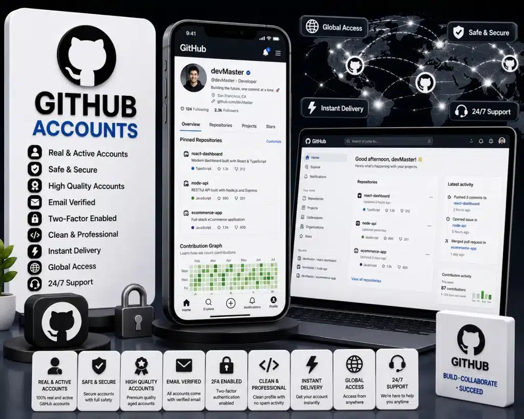 buy github accounts