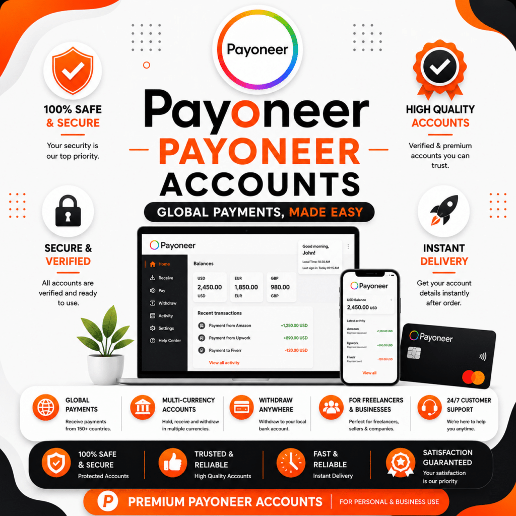 buy payoneer accounts