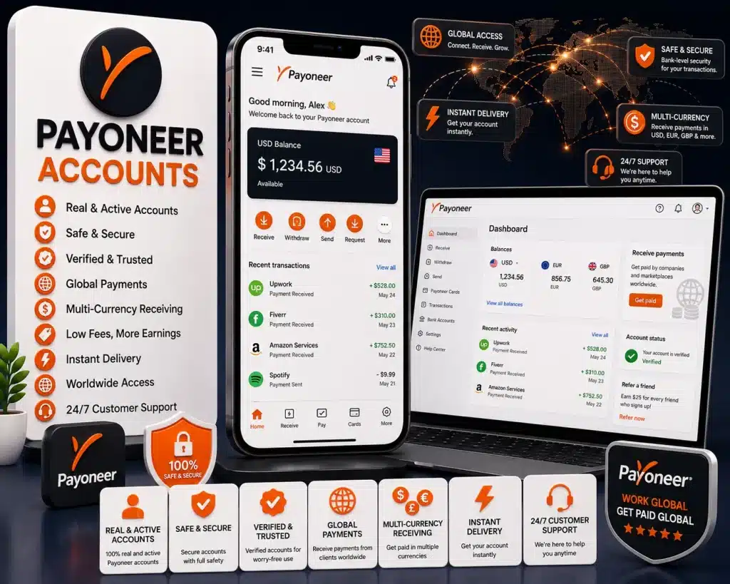 buy verified payoneer accounts