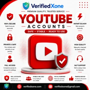 buy youtube pva accounts